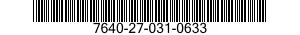 7640-27-031-0633 MAP 7640270310633 270310633