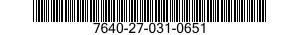 7640-27-031-0651 MAP 7640270310651 270310651