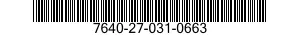 7640-27-031-0663 MAP 7640270310663 270310663