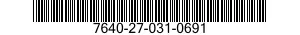 7640-27-031-0691 MAP 7640270310691 270310691