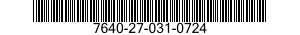 7640-27-031-0724 MAP 7640270310724 270310724
