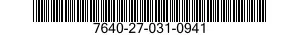 7640-27-031-0941 MAP 7640270310941 270310941