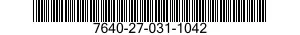 7640-27-031-1042 MAP 7640270311042 270311042