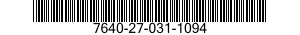 7640-27-031-1094 MAP 7640270311094 270311094