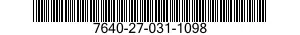 7640-27-031-1098 MAP 7640270311098 270311098