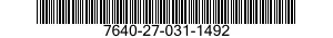 7640-27-031-1492 MAP 7640270311492 270311492