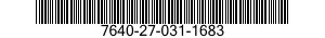 7640-27-031-1683 MAP 7640270311683 270311683