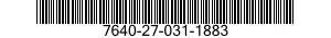 7640-27-031-1883 MAP 7640270311883 270311883