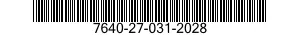 7640-27-031-2028 MAP 7640270312028 270312028