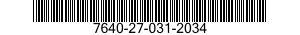 7640-27-031-2034 MAP 7640270312034 270312034