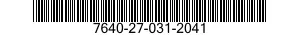 7640-27-031-2041 MAP 7640270312041 270312041
