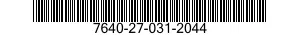 7640-27-031-2044 MAP 7640270312044 270312044