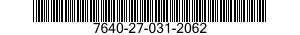 7640-27-031-2062 MAP 7640270312062 270312062