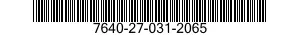 7640-27-031-2065 MAP 7640270312065 270312065