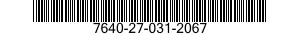 7640-27-031-2067 MAP 7640270312067 270312067
