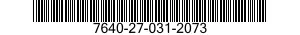 7640-27-031-2073 MAP 7640270312073 270312073