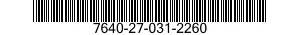 7640-27-031-2260 MAP 7640270312260 270312260