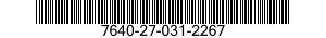7640-27-031-2267 MAP 7640270312267 270312267