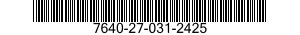 7640-27-031-2425 MAP 7640270312425 270312425