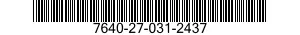 7640-27-031-2437 MAP 7640270312437 270312437