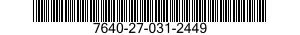 7640-27-031-2449 MAP 7640270312449 270312449