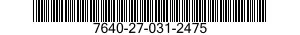 7640-27-031-2475 MAP 7640270312475 270312475