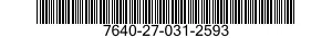 7640-27-031-2593 MAP 7640270312593 270312593