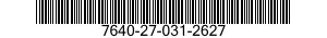 7640-27-031-2627 MAP 7640270312627 270312627