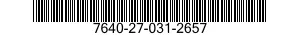 7640-27-031-2657 MAP 7640270312657 270312657