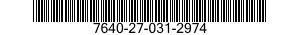 7640-27-031-2974 MAP 7640270312974 270312974