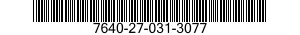 7640-27-031-3077 MAP 7640270313077 270313077