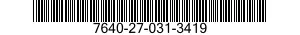 7640-27-031-3419 MAP 7640270313419 270313419