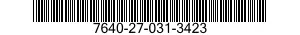 7640-27-031-3423 MAP 7640270313423 270313423