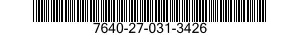 7640-27-031-3426 MAP 7640270313426 270313426