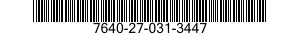 7640-27-031-3447 MAP 7640270313447 270313447