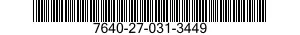 7640-27-031-3449 MAP 7640270313449 270313449