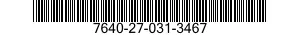 7640-27-031-3467 MAP 7640270313467 270313467