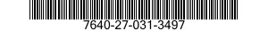 7640-27-031-3497 MAP 7640270313497 270313497