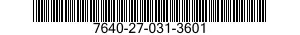 7640-27-031-3601 MAP 7640270313601 270313601