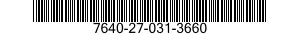 7640-27-031-3660 MAP 7640270313660 270313660