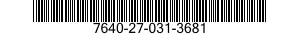 7640-27-031-3681 MAP 7640270313681 270313681