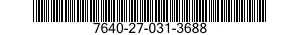 7640-27-031-3688 MAP 7640270313688 270313688