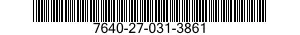 7640-27-031-3861 MAP 7640270313861 270313861