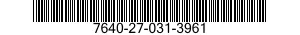 7640-27-031-3961 MAP 7640270313961 270313961