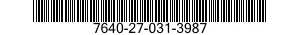 7640-27-031-3987 MAP 7640270313987 270313987