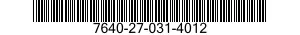 7640-27-031-4012 MAP 7640270314012 270314012
