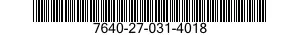 7640-27-031-4018 MAP 7640270314018 270314018