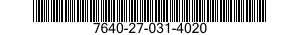 7640-27-031-4020 MAP 7640270314020 270314020