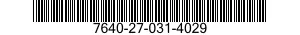 7640-27-031-4029 MAP 7640270314029 270314029