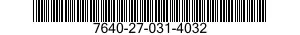7640-27-031-4032 MAP 7640270314032 270314032